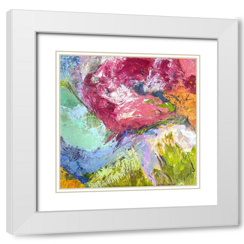 Bird in the Hand I White Modern Wood Framed Art Print with Double Matting by Fagan, Dorothy