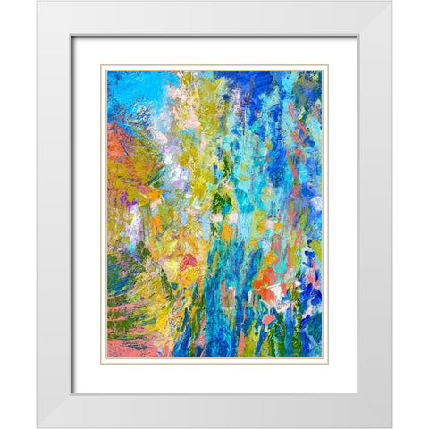 Fledgling I White Modern Wood Framed Art Print with Double Matting by Fagan, Dorothy