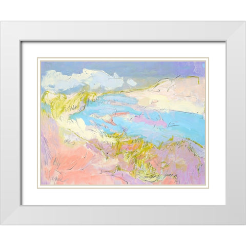 Got a Hold on Me White Modern Wood Framed Art Print with Double Matting by Fagan, Dorothy
