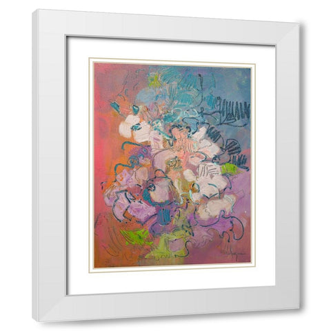 Archipelago White Modern Wood Framed Art Print with Double Matting by Fagan, Dorothy