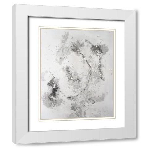 Frozen Vapor II White Modern Wood Framed Art Print with Double Matting by Willett, Michael