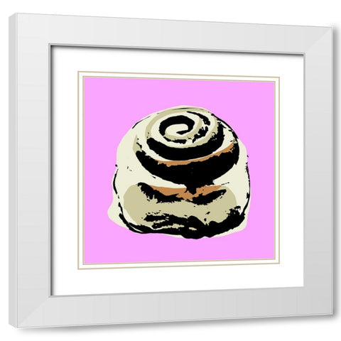 Sweet Shop II White Modern Wood Framed Art Print with Double Matting by Warren, Annie