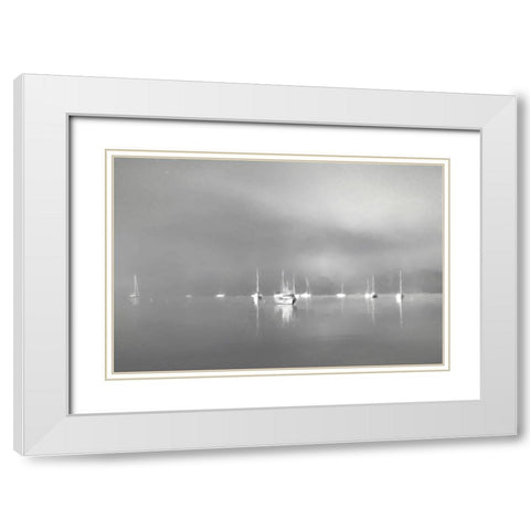 Curinga Scenes2 I White Modern Wood Framed Art Print with Double Matting by Curinga, Kim