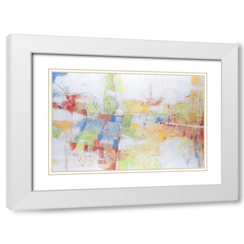 Lost And Found II White Modern Wood Framed Art Print with Double Matting by OToole, Tim