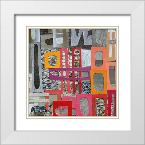 Christmas in the Sierras I White Modern Wood Framed Art Print with Double Matting by Good, Coco