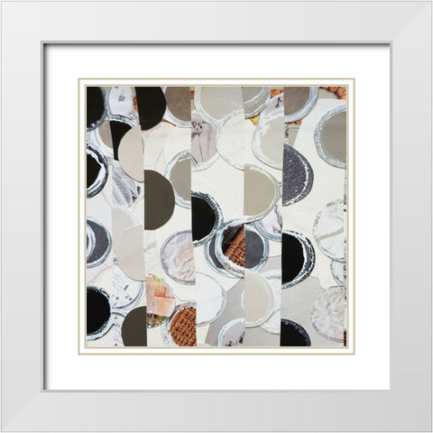 Chocolate Gelato I White Modern Wood Framed Art Print with Double Matting by Good, Coco