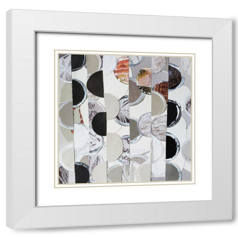 Chocolate Gelato II White Modern Wood Framed Art Print with Double Matting by Good, Coco