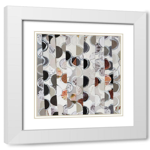 Chocolate Gelato III White Modern Wood Framed Art Print with Double Matting by Good, Coco