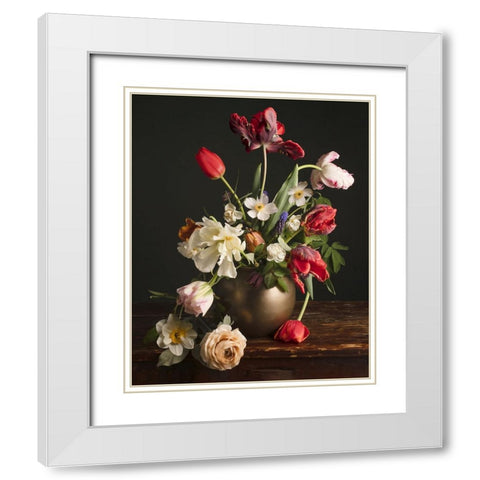 Spring Has Come  I White Modern Wood Framed Art Print with Double Matting by McLean, Leah