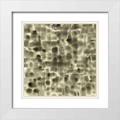 Leopard Fade III White Modern Wood Framed Art Print with Double Matting by Caroline, Emma