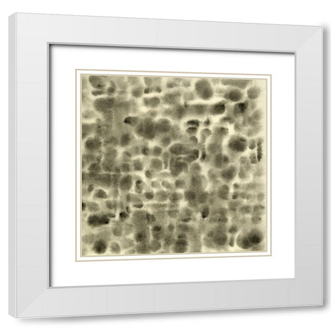 Leopard Fade IV White Modern Wood Framed Art Print with Double Matting by Caroline, Emma