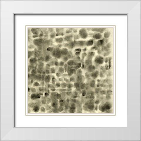 Leopard Fade IV White Modern Wood Framed Art Print with Double Matting by Caroline, Emma