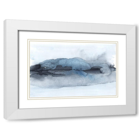The Calm Before a Storm White Modern Wood Framed Art Print with Double Matting by Haase, Andrea