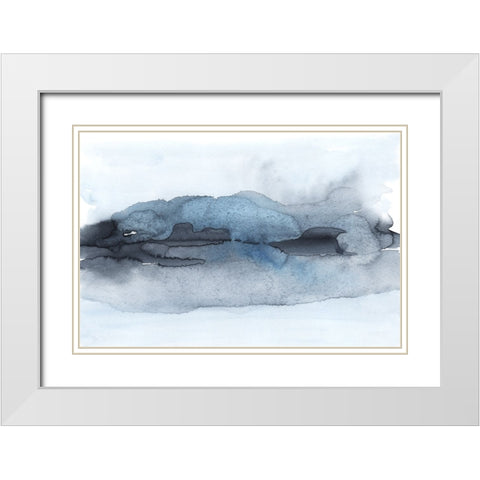 The Calm Before a Storm White Modern Wood Framed Art Print with Double Matting by Haase, Andrea