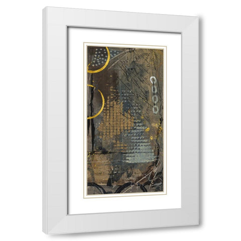 Urban Luxury III White Modern Wood Framed Art Print with Double Matting by Haase, Andrea