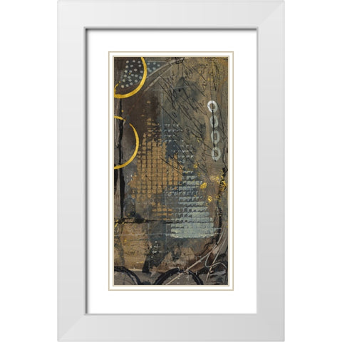 Urban Luxury III White Modern Wood Framed Art Print with Double Matting by Haase, Andrea