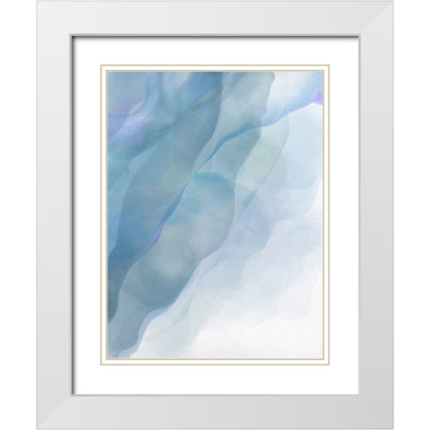A Misty Morning II White Modern Wood Framed Art Print with Double Matting by Surma And Guillen