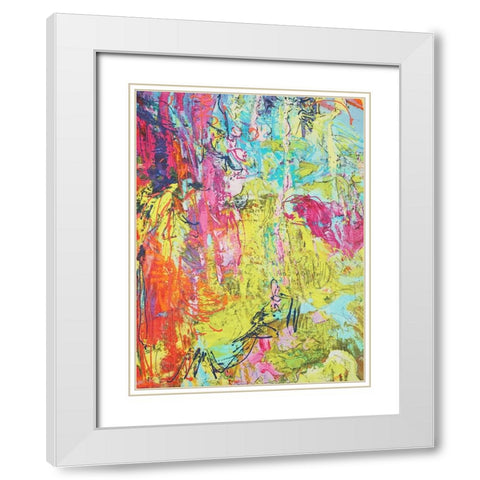 Blessed Be  II White Modern Wood Framed Art Print with Double Matting by Fagan, Dorothy