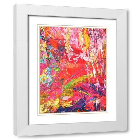 Blessed Be  III White Modern Wood Framed Art Print with Double Matting by Fagan, Dorothy