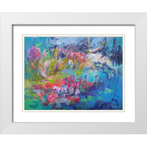 Threshold of a Dream White Modern Wood Framed Art Print with Double Matting by Fagan, Dorothy