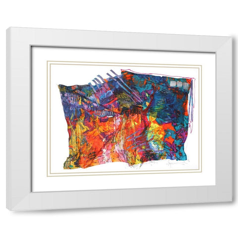 Homeward Bound  I White Modern Wood Framed Art Print with Double Matting by Fagan, Dorothy