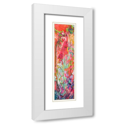 Goddess in Her Garden  I White Modern Wood Framed Art Print with Double Matting by Fagan, Dorothy