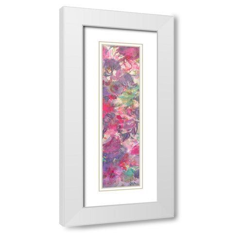 Promise Me a Rose Garden  II White Modern Wood Framed Art Print with Double Matting by Fagan, Dorothy