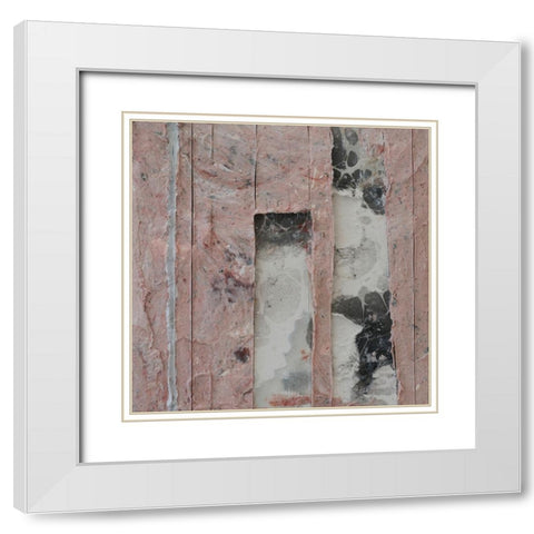 Truly Revealing II White Modern Wood Framed Art Print with Double Matting by Ferrell, Erin McGee
