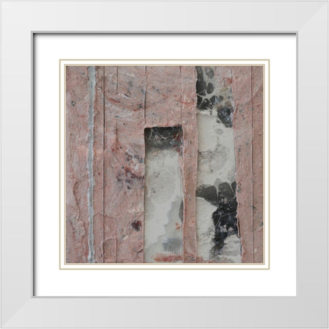 Truly Revealing II White Modern Wood Framed Art Print with Double Matting by Ferrell, Erin McGee