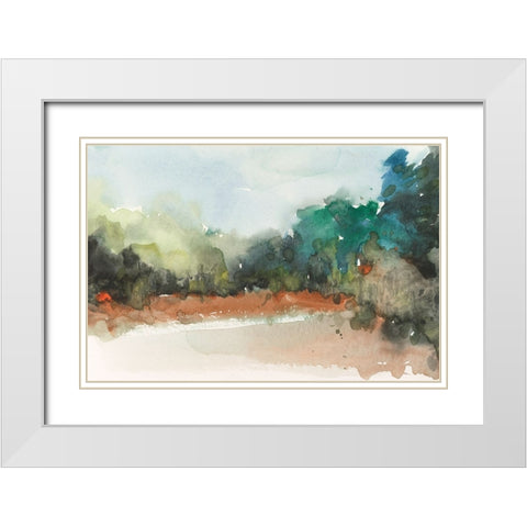 Rugged Terrain Moment I White Modern Wood Framed Art Print with Double Matting by Dixon, Samuel
