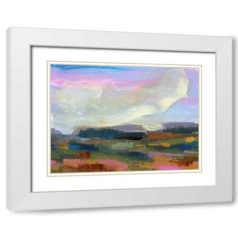 Gods Country  I White Modern Wood Framed Art Print with Double Matting by Quin, Marabeth