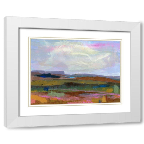 Gods Country  II White Modern Wood Framed Art Print with Double Matting by Quin, Marabeth