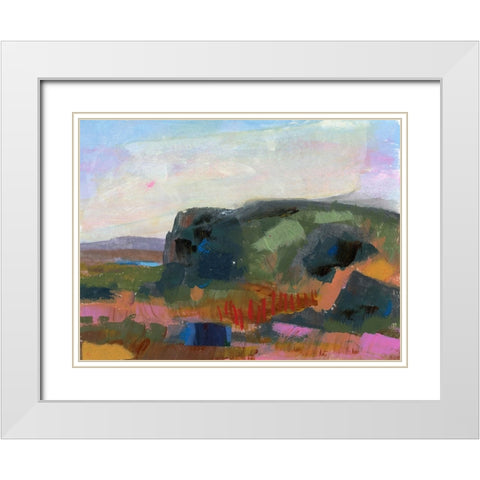 Gods Country  III White Modern Wood Framed Art Print with Double Matting by Quin, Marabeth