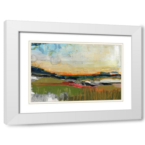 The Long Way Home I White Modern Wood Framed Art Print with Double Matting by Quin, Marabeth