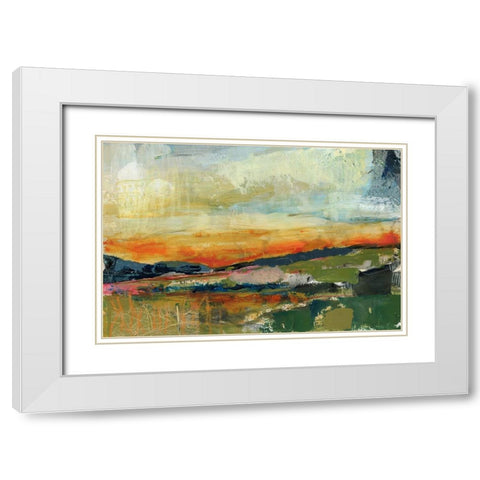 The Long Way Home II White Modern Wood Framed Art Print with Double Matting by Quin, Marabeth