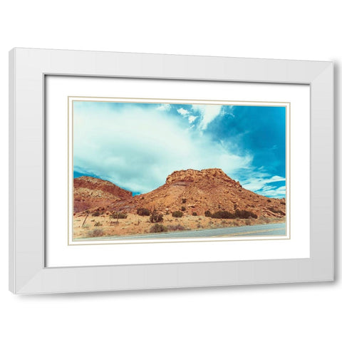 Quintero New Mexico I White Modern Wood Framed Art Print with Double Matting by Quintero, Sonja