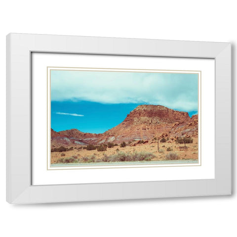 Quintero New Mexico II White Modern Wood Framed Art Print with Double Matting by Quintero, Sonja