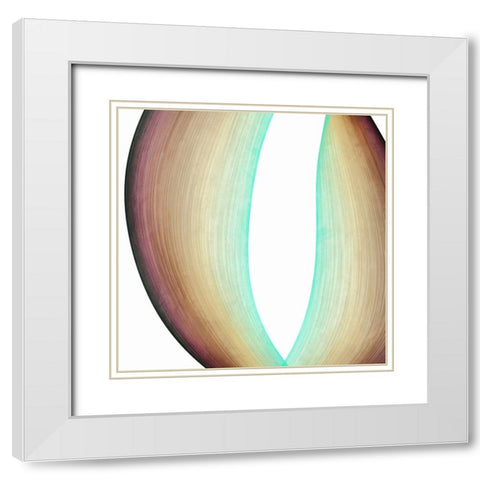 Inner Pathways  I White Modern Wood Framed Art Print with Double Matting by Saunders, Alonzo