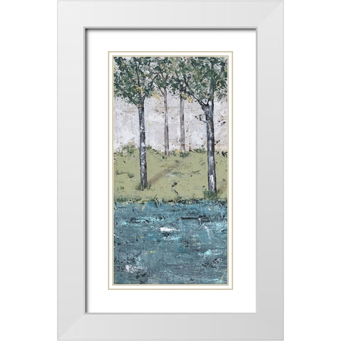 Special Memories I White Modern Wood Framed Art Print with Double Matting by Reynolds, Jade