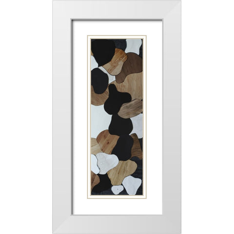 Chocolate Marshmallow Walnuts IV White Modern Wood Framed Art Print with Double Matting by Good, Coco