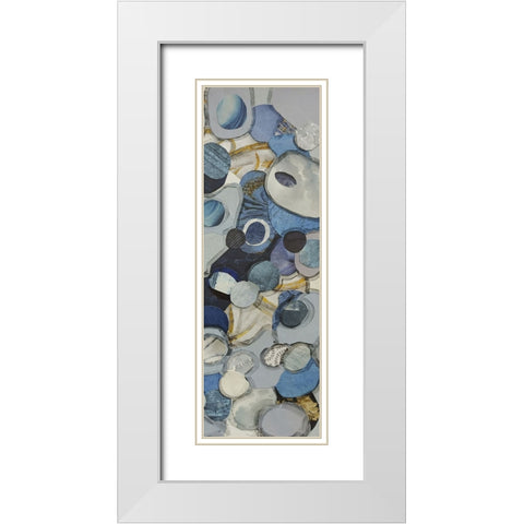 Newport Harbor II White Modern Wood Framed Art Print with Double Matting by Good, Coco