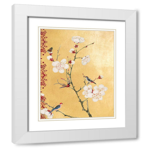 Regality I White Modern Wood Framed Art Print with Double Matting by Smith, Karen