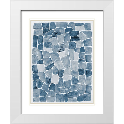 Walkways III White Modern Wood Framed Art Print with Double Matting by Galapon, Nikki