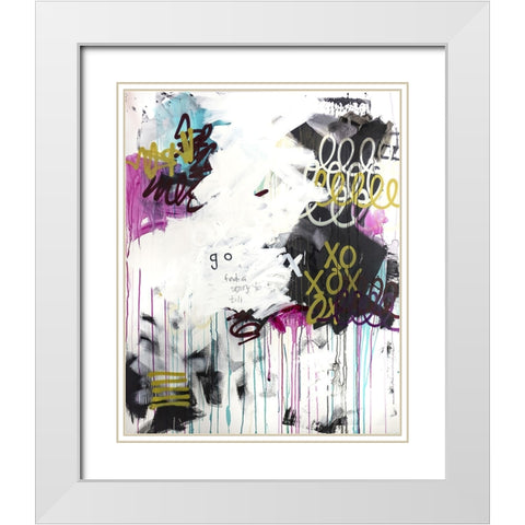 Find a Story White Modern Wood Framed Art Print with Double Matting by Youngstrom, Kent