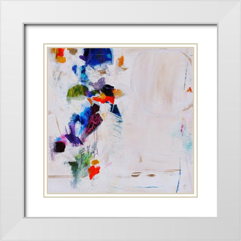 Sushi I White Modern Wood Framed Art Print with Double Matting by Maas, Jodi