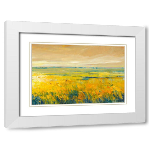 Hot Summer Day I White Modern Wood Framed Art Print with Double Matting by OToole, Tim