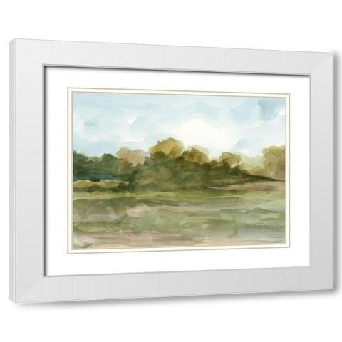 Watercolour Sketchbook II White Modern Wood Framed Art Print with Double Matting by Harper, Ethan