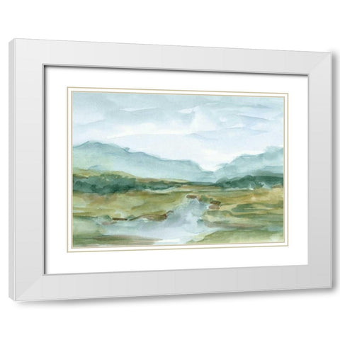 Watercolour Sketchbook IV White Modern Wood Framed Art Print with Double Matting by Harper, Ethan
