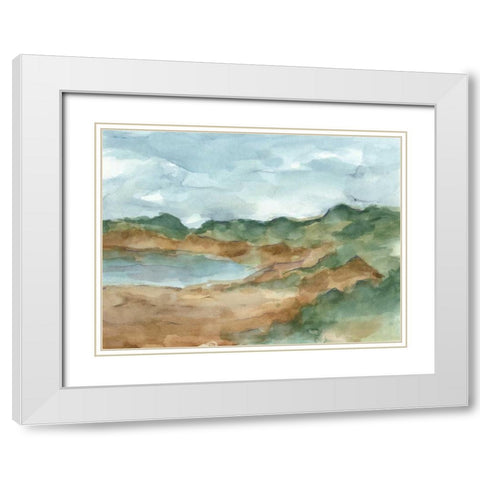 Watercolour Sketchbook VIII White Modern Wood Framed Art Print with Double Matting by Harper, Ethan