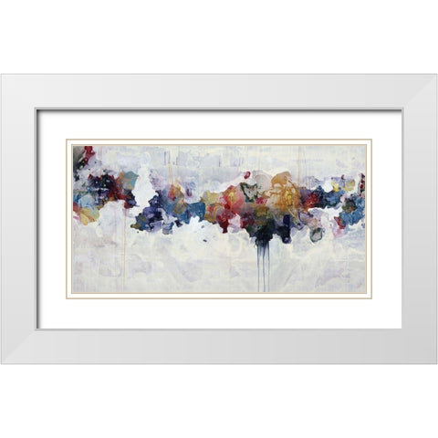 Odd Water White Modern Wood Framed Art Print with Double Matting by Taylor, Kari
